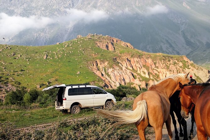 Kazbegi Adventure Day Trip - Hike to Gveleti waterfall plus Gergeti, Ananuri - The Georgian Military Highway Route: Reservoir, Fort, and Panoramas