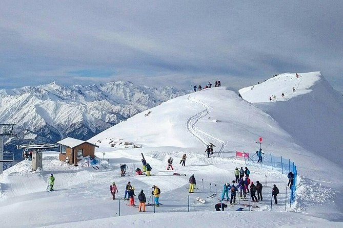 Kazbegi-Ananuri-Gergeti Private Tour - The Gudauri Friendship Monument: a cliffside balcony for panorama seekers
