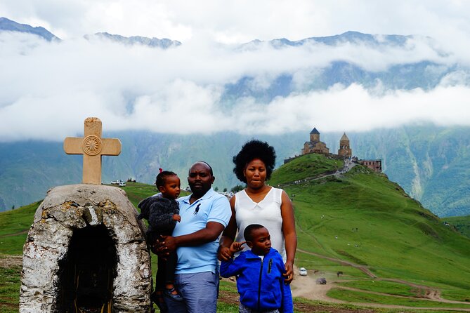Kazbegi and Gudauri Full Day Private Tour from Tbilisi - Gergeti Holy Trinity Church at about 2,200 meters, the signature moment