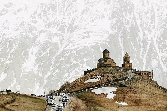KAZBEGI GUDAURI ANANURI One day group tour From Tbilisi! - Gudauri Honey and Chacha Tasting: A Small Stop With a Big Georgia Feeling