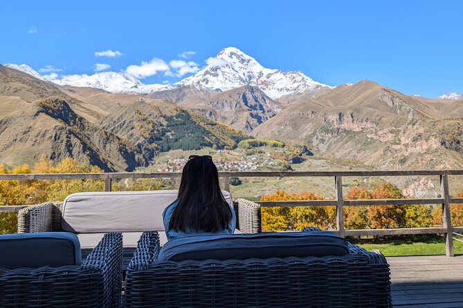 Kazbegi Gudauri and Ananuri Mountains Private Day Trip - Stop 3: Russian Georgian Friendship Monument for a quick panorama