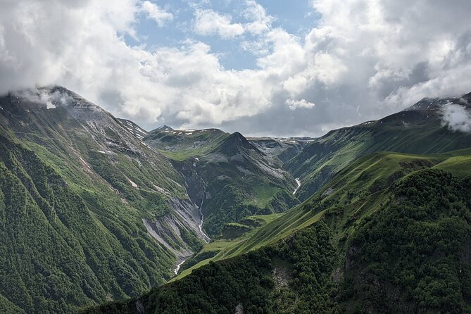 Kazbegi Gudauri and Ananuri Mountains Private Day Trip - Stop 5: Room Kazbegi lunch veranda with mountain views