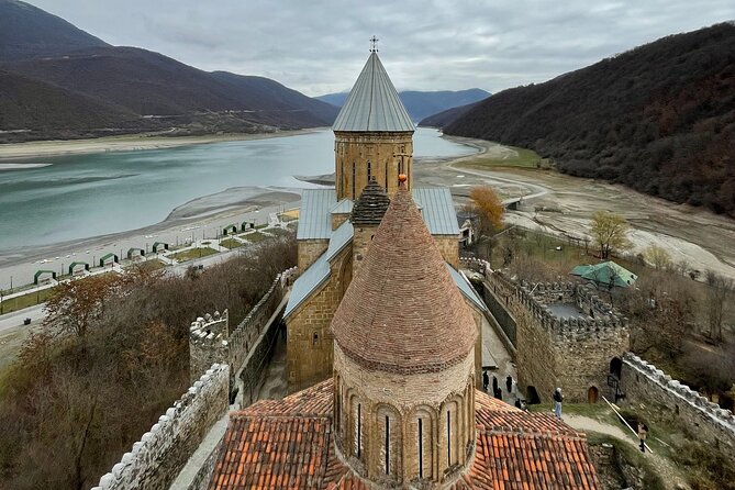 Kazbegi & Gudauri group tour from Tbilisi - Ananuri Fortress Ensemble: towers, churches, and secret underground tunnels