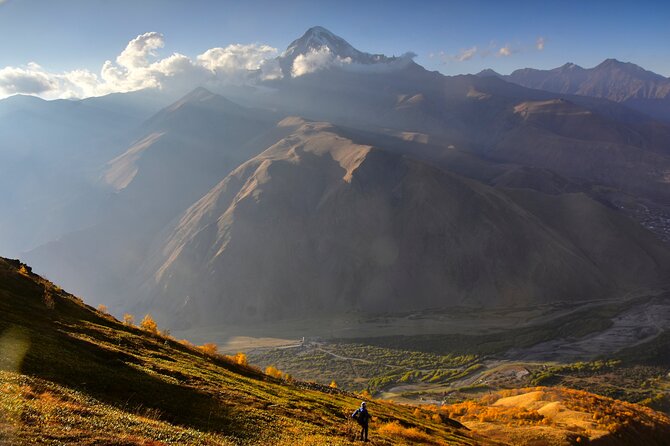 Kazbegi - One Day Trekking Private Tour to Angel Mountain 3096 m - Views and Timing: Getting the Most Out of Mount Kazbek Daylight