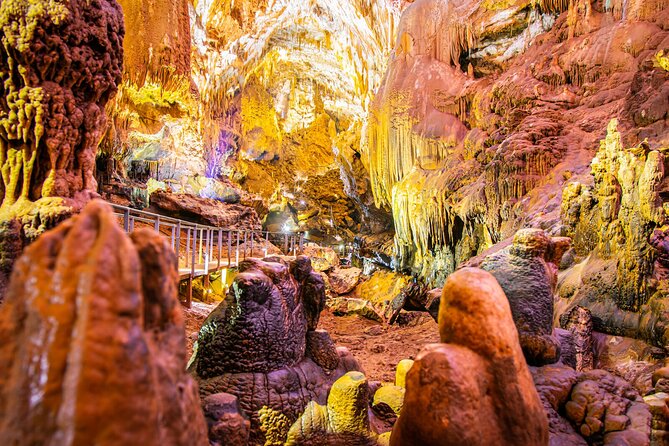 Kutaisi Canyons and Caves from Tbilisi Full Day Tour - Prometheus Cave: glowing lights, huge geology, and the Amirani myth thread