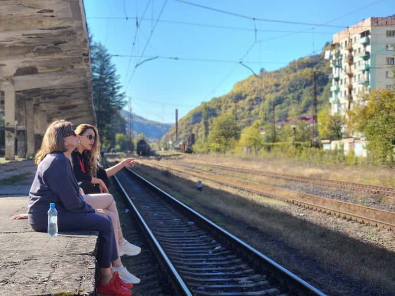 Kutaisi:Chiatura Tour with Katskhi Pillar & Cable Car - Chiatura Railway Station: history you can still touch