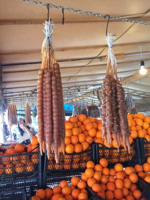 Kutaisi: Cultural Walking Tour - Green Bazaar: sweets, cheeses, spices, and seasonal color
