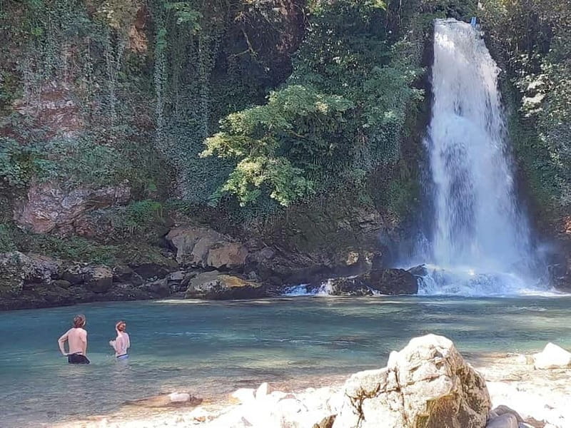 Kutaisi: Okatse-Martvili Canyons,Prometheus Cave, Waterfalls - Okatse Canyon and the 150-meter transparent-floor bridge walk