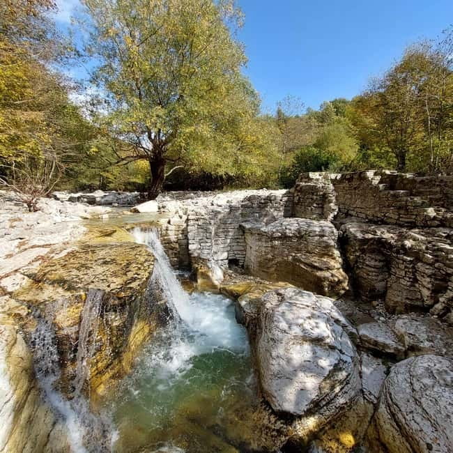 Kutaisi: Okatse-Martvili Canyons,Prometheus Cave, Waterfalls - Getting started at 9 a.m. with hotel pickup and a private group feel
