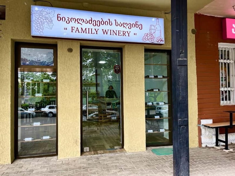 Kutaisi: Wine Tasting in Family Winery shop - Your four-wine tasting plus chacha