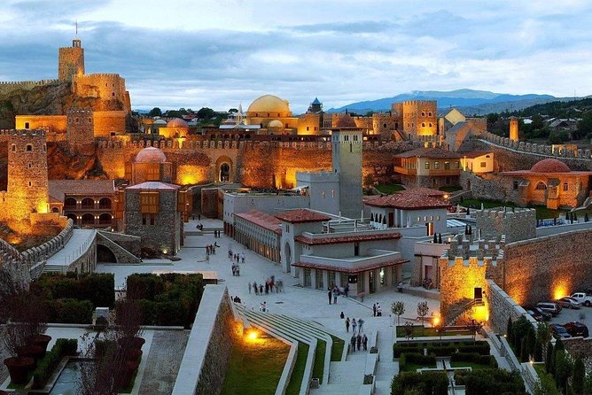 LEGENDARY PLACES OF GEORGIA: VARDZIA, BORJOMI, RABAT.( Group Tour) - Vardzia cave city: 500 rooms and 50 meters underground