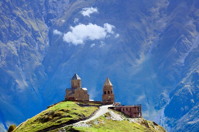 Magical Kazbegi Gudauri & Ananuri DayTrip GuidedTour from Tbilisi - Stepantsminda and Gergeti Trinity Church, where the weather matters