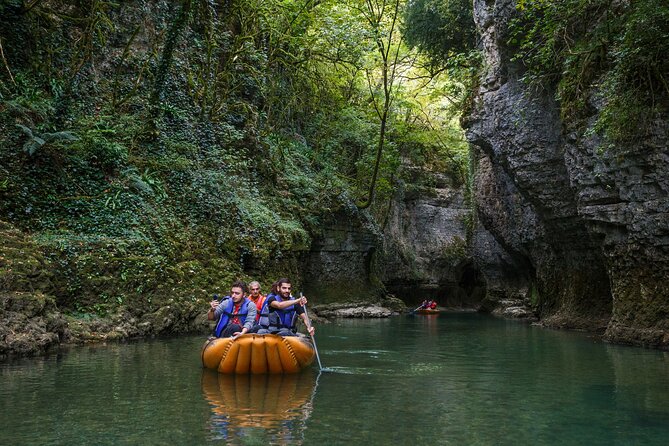 Martvili canyon & Prometheus cave group tour from Tbilisi - Martvili Canyon boat ride and the waterfall walkway