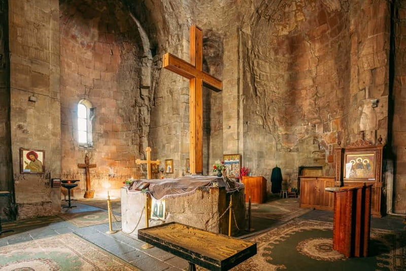 Mtskheta: Day Tour to Oldest City in Georgia - Jvari Monastery, the Monastery of Cross, and the river confluence view