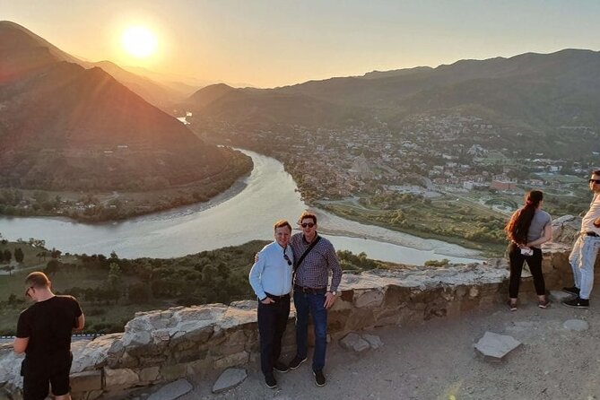 Mtskheta-Jvari-Uplistsike-Chronicle of Georgia, PRIVATE Trip - Chronicles of Georgia: Soviet-era monument near the Tbilisi sea