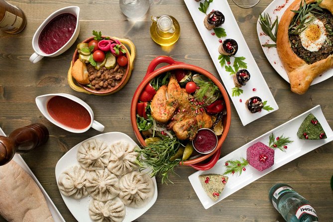 MTSKHETA & TBILISI Cultural & Gourmet Tour Organic Wine tasting and Lunch - A Private One-Day Combo: Tbilisi plus Mtskheta