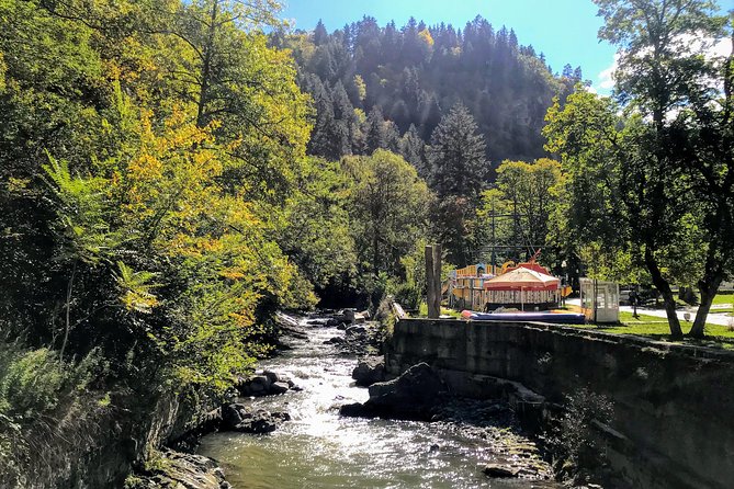 Mtskheta Uplistsikhe Borjomi in one day tour - Borjomi Central Park: refilling bottles and keeping the day fun