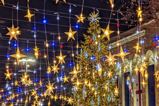 New Year in Tbilisi: Christmas Market and Hidden Gems Tour - Liberty Square, St George’s Column, and the fastest way to get oriented