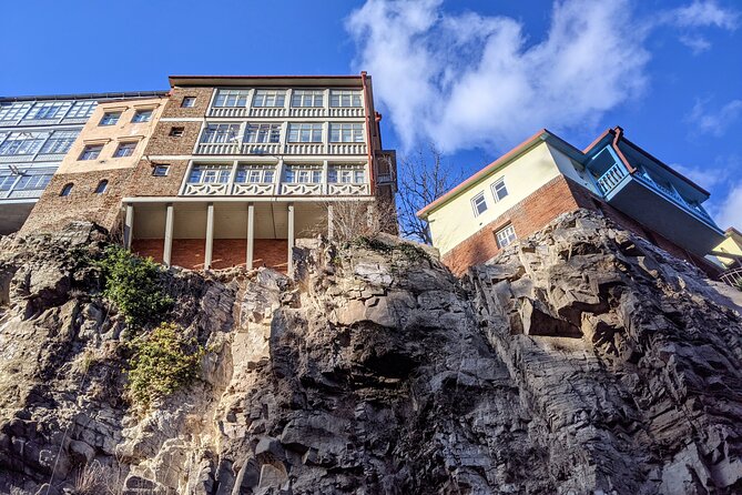 Old Tbilisi Highlights walking tour with wine & 10 tastings - The Bridge of Peace: photo time meets modern Tbilisi