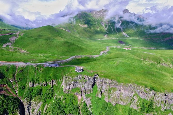 One day trip to highest mountains Kazbegi from Tbilisi - Stop 5: Gergeti Trinity Church, Alpine Zone Altitude, Classic Kazbegi Icon