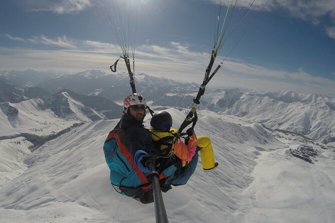 Paragliding tandem flights in Georgia - Gudauri Tandem Paragliding: what you really get for $130