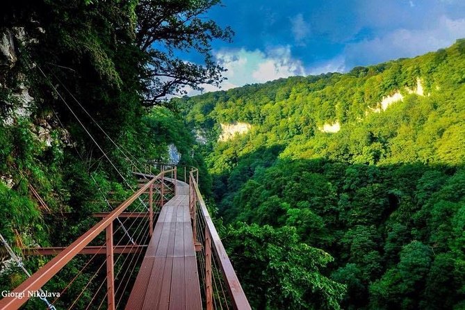 Private Car - From Tbilisi, Kutaisi, Martvili Canyons, caves - A private car day that saves you from the tough parts