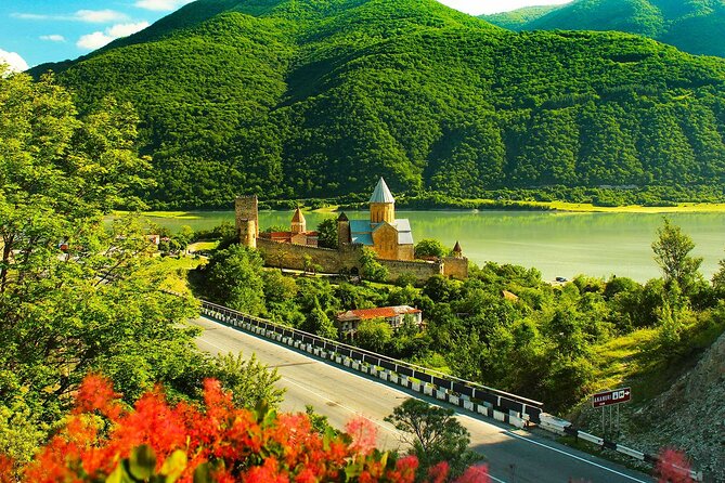 Private day Tour from Tbilisi to Kazbegi and Gudauri - Ananuri Fortified Castle Ensemble: fortress views and church details
