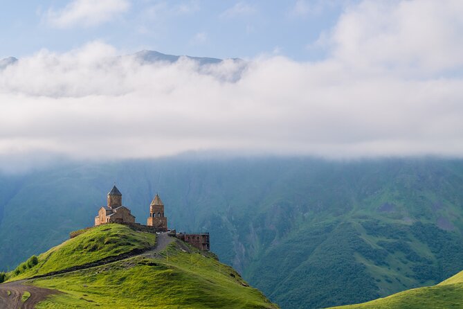 PRIVATE Day-Trip to Kazbegi (The most popular tour in Georgia) - Stop 4: Gergeti Trinity Church on Mount Gergeti, the Kazbegi moment
