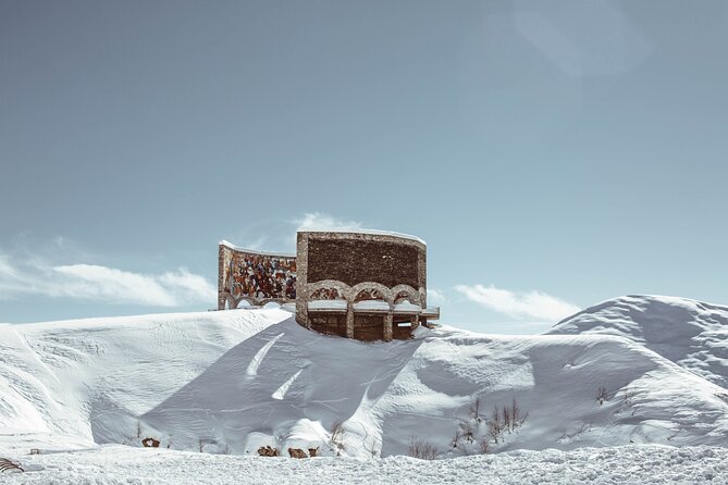 Private day trip to the Caucasus mountains and the Russian border - Gudauri ski resort stop and the Cross Pass connection