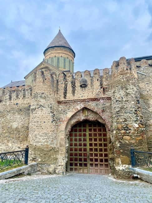 Private Day Trip to Uplistsikhe, Mtskheta, Jvari & Gori - Svetitskhoveli Cathedral in Mtskheta: where royal history lives in stone