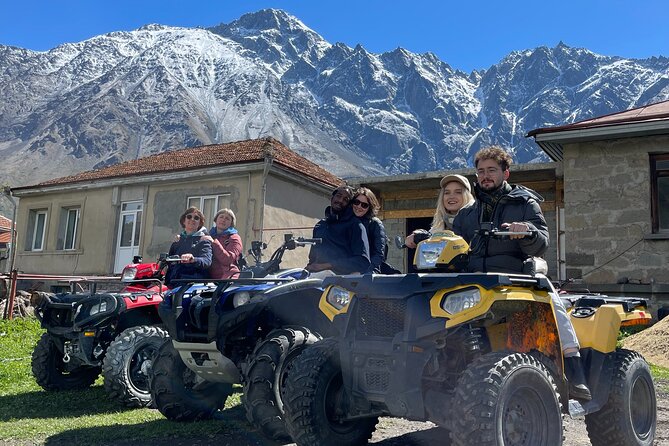 Private Full Day Trip from Tbilisi to Truso Valley in Kazbegi - Gudauri’s Russian-Georgian Friendship Monument, then straight to the ATVs