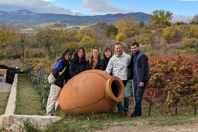 Private Kakheti Tour organic Wine Tasting with Lunch - KTW modern winery: European-style wines and brandy in a modern setting