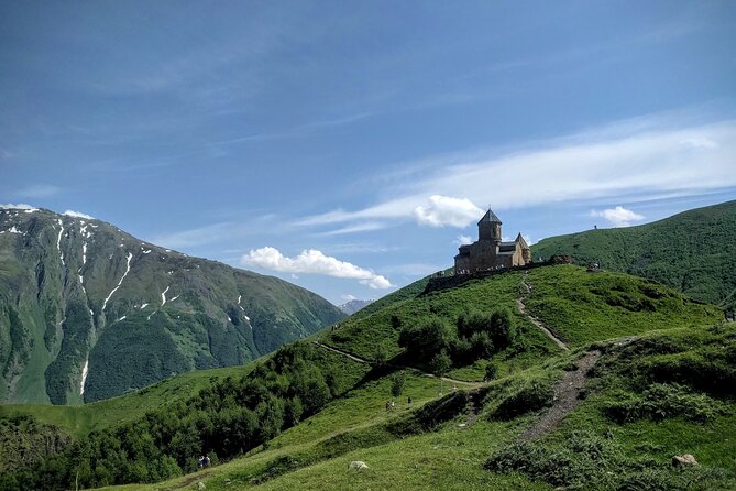 Private Kazbegi Tour: Gergeti, Ananuri & Scenic Views - Gergeti Trinity Church: The Hilltop View That Makes the Drive Pay Off