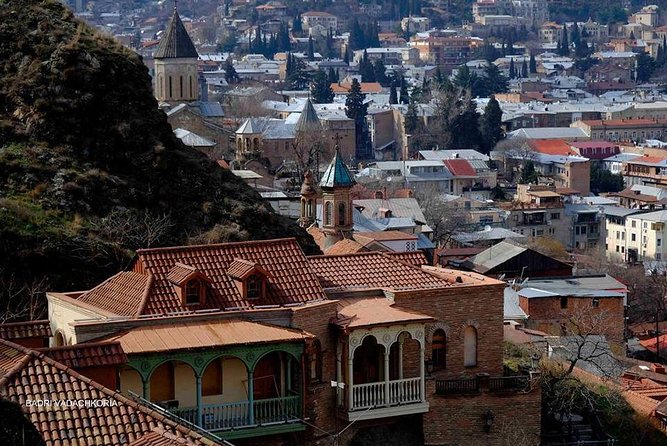 Private Tbilisi City Tour and Dinner with Folk Show - Turtle Lake break, a calmer moment before the fortress views