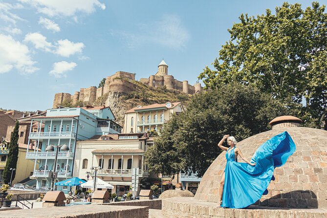 Private Tbilisi Flying Dress Photoshoot - The 3 Tbilisi Photo Stops: Three Backgrounds, Three Photo Moods