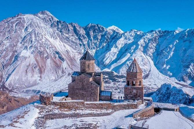 Private Tour: Ananuri Gudauri and Kazbegi - Ananuri Fortress Ensemble: Fort, River, and Big View Geometry