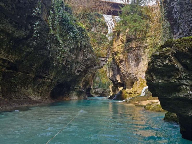 Private tour from KUTAISI: Martvili , Okatse and Prometheus - Key highlights to look forward to