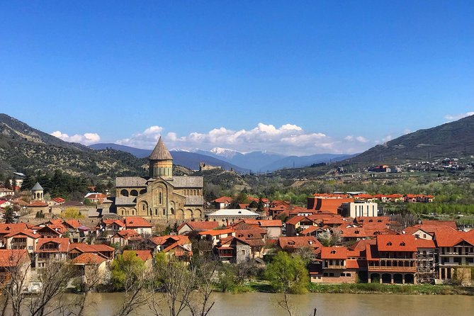 Private Tour to Mtskheta Stalin Museum Uplistsikhe Caves - Jvari Church from Mtskheta Cross Monastery: views first