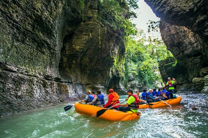 Private Tour to Svaneti and Megrelia (Mountains, Canyons, Caves) - Day 1: Prometheus Cave, Okatse Canyon, and Martvili by boat