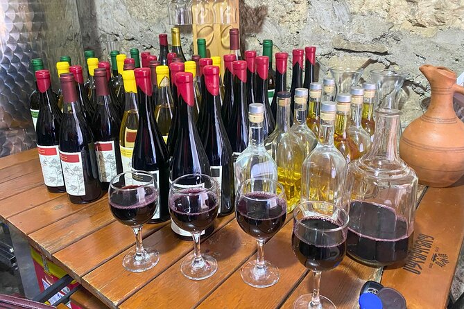 RACHA region with TSKHRAJVARI and wine tasting from Kutaisi - Nakerala Pass: the road that links Imereti and Racha