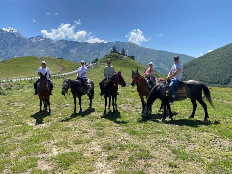 Ride A Horse To Gergeti Trinity Church And Summit A Mountain - Private group rhythm and English guidance that keeps things smooth