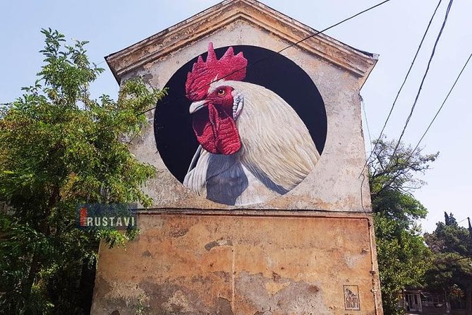 Rustavi Back in a USSR + wine tasting + Off-road to David Gareji& Natlismtsemeli - Natlismtsemeli Monastery: original frescoes and a tower in about 30 minutes