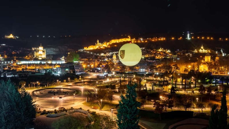 Tbilisi: 2-hours Midnight Express Guided Tour - From Mono Hall to the theatres: culture stops in a tight nighttime loop