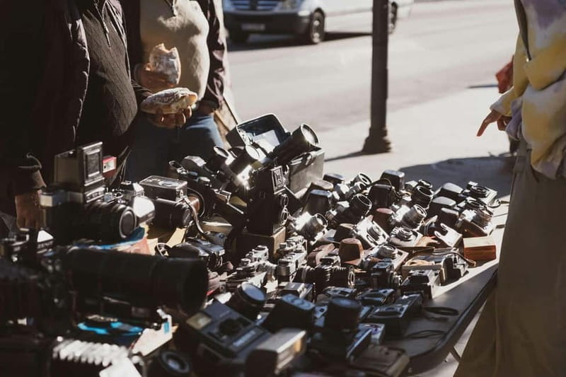 Tbilisi: Alternative (All Inclusive) City Tour, Lunch & Wine - Dry Bridge Flea Market and Dedaena Park: browsing plus a quieter break
