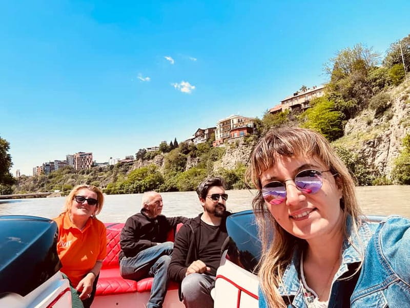 Tbilisi Boat Tour: Private Exciting Boat Trip in Old City - Metekhi Church, Peace Bridge, and Narikala Fortress from the river