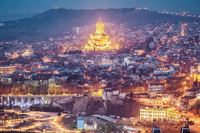 Tbilisi City Private Tour - Sameba Cathedral on St. Ilya Hill: The Golden Dome View