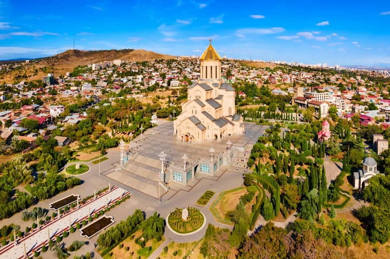 Tbilisi City Tour: Landmarks, Panoramic Views, Hidden Gems - Abanotubani sulfur baths: Old Town atmosphere you can walk through
