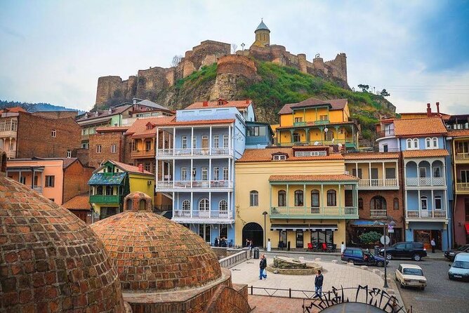 Tbilisi City Tour, Most Popular Tourists Destinations In The Capital Of Georgia - Abanotubani and the Sulphur Waterfall: Texture, Steam, and Photos
