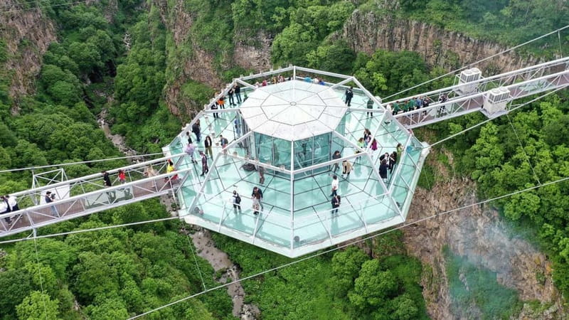 Tbilisi: Dashbashi Canyon and the Diamond Bridge Day Trip - Optional Aerial Bike: If You Want a Higher View