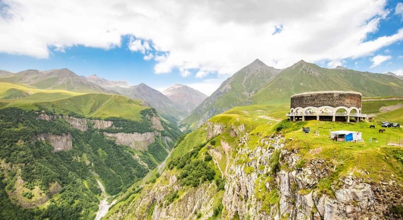 Tbilisi: Day Trip to Kazbegi, Gudauri, Gergeti, and Ananuri - Gudauri View Point plus honey tasting: a fun break from ruins